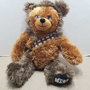 Build A Bear Workshop Chewbacca Star Wars Brown Bear Plush Stuffed Animal Toy